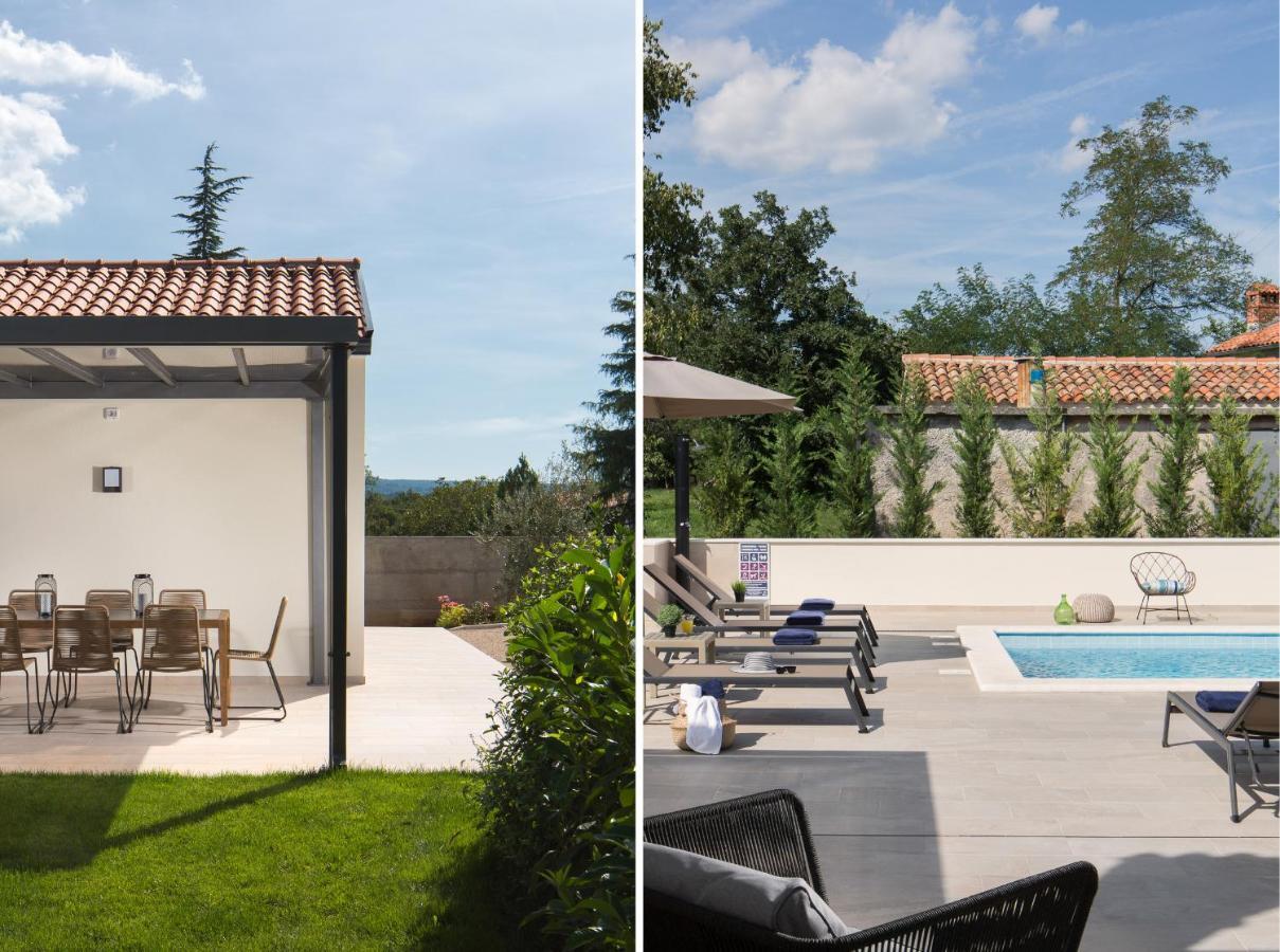 Villa Del Sol With Large Garden Perfect For Families Labin  Exterior foto